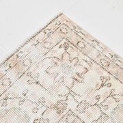 5x12 Pastel Beige Pink Turkish Vintage Area Rug, 160x375Cm