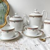 UML France Vintage Porcelain Tea Coffee Set for 2 People