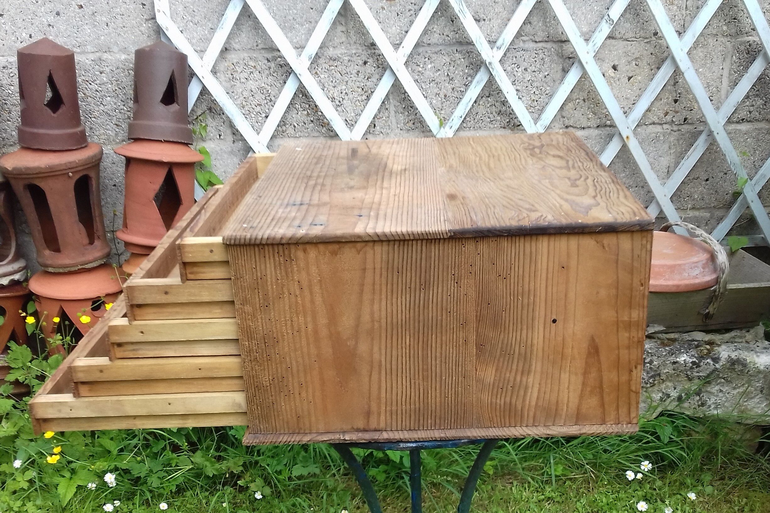 Furniture wood 5 drawers