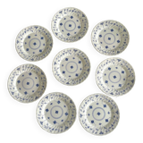 8 English dinner plates