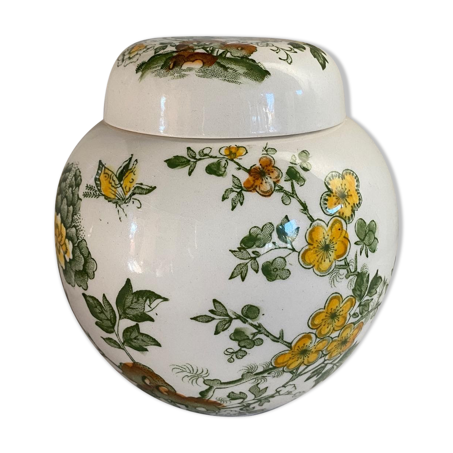 Mason's stamped tea pot or candy box