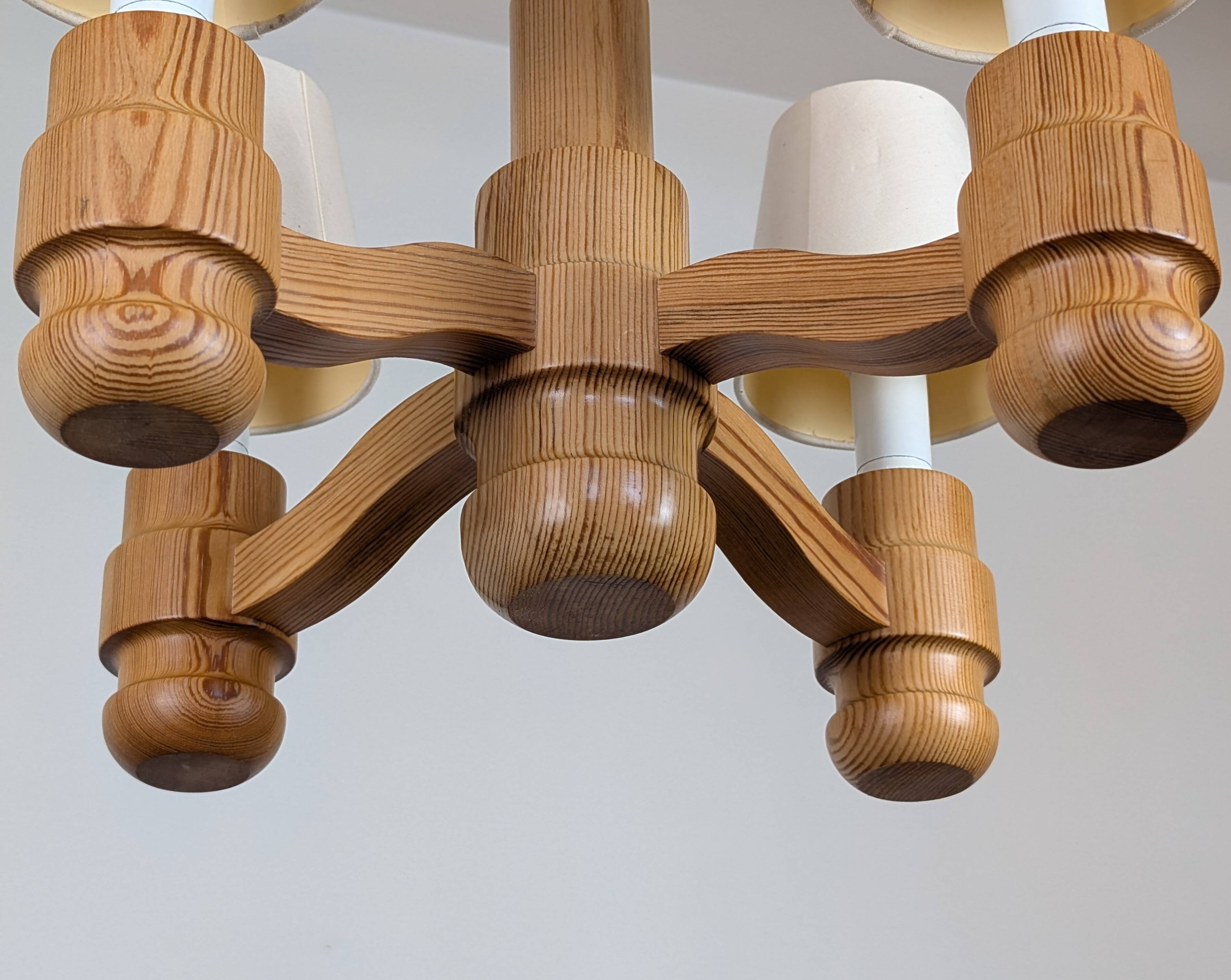 Pine chandelier