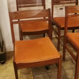 Set of 4 Danish Scandinavian chairs