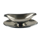 Saucière Letang Remy en inox, XXème s.