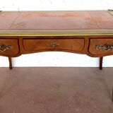 Louis XV style state desk Red leather top 20th century