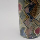 Large signed ceramic vase