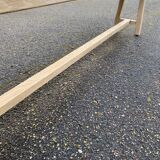 Renovated oak farm bench from the 20th century, 180cm.