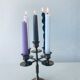 Vintage 5-spoke chandelier