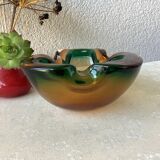 Vintage Murano Sommerso ashtray