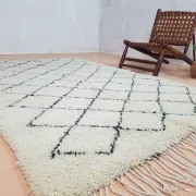Beni Ouarain rug, 260 x 155 cm, MS-104
