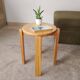 Vintage stool in solid pine chalet/Scandinavian style.