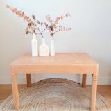 Table basse en bois vintage