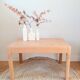 Vintage wooden coffee table