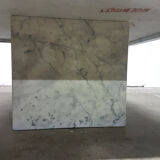 Carrara marble coffee table, Italy 1970s