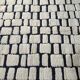 Moroccan Berber rug white-black 200cmx300cm