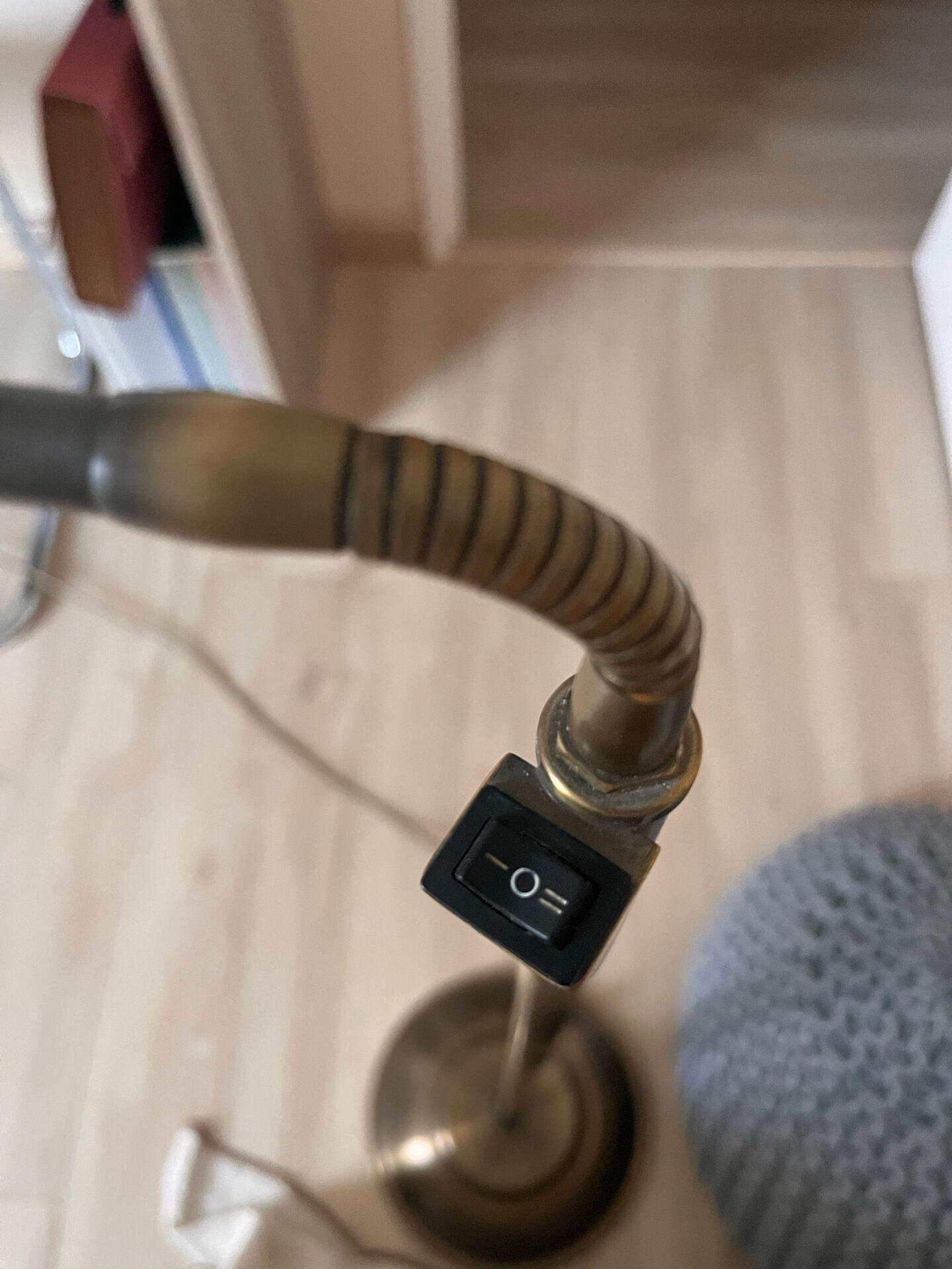 Brass luminaire gandelin