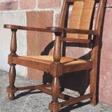 Straw chair (seat and backrest)