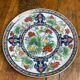Vintage decorative porcelain plate, Japan