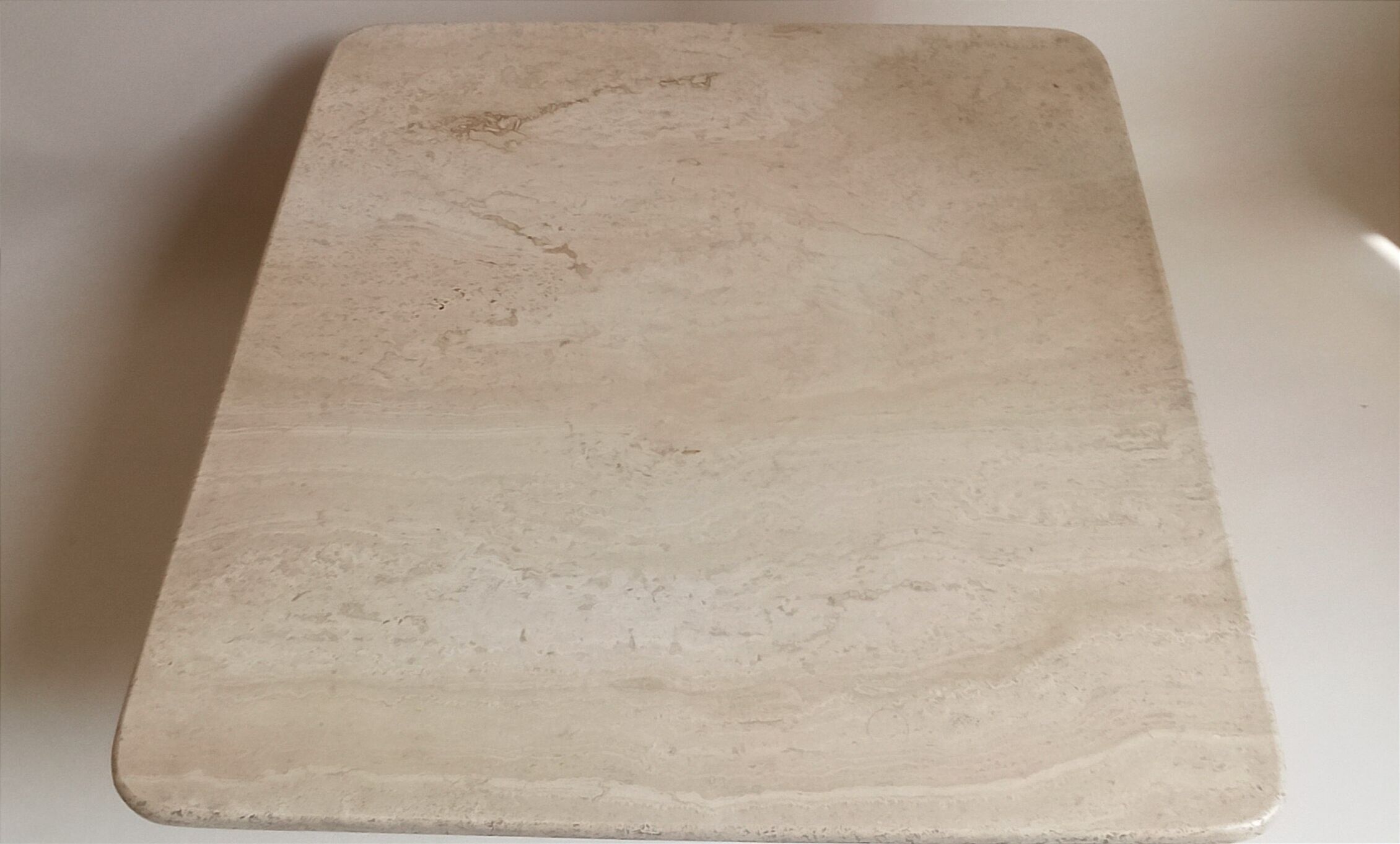 Travertine coffee table 70s