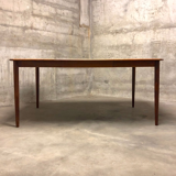 Extendable Palisander Dining Table by Henry Rosengren Hansen for Brande, 1960s