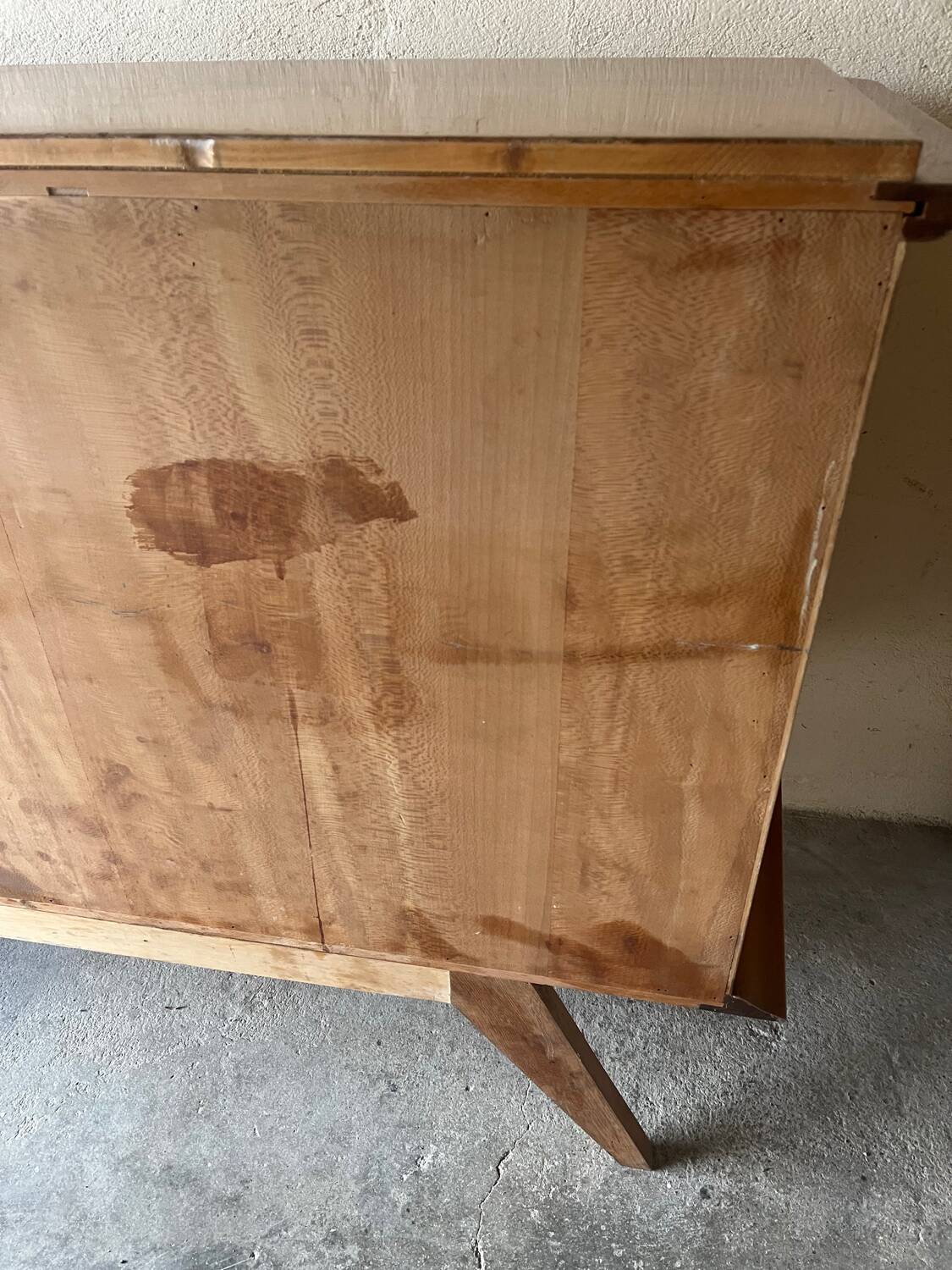 Vintage sideboard from the 1970s, manufactured in Limoges