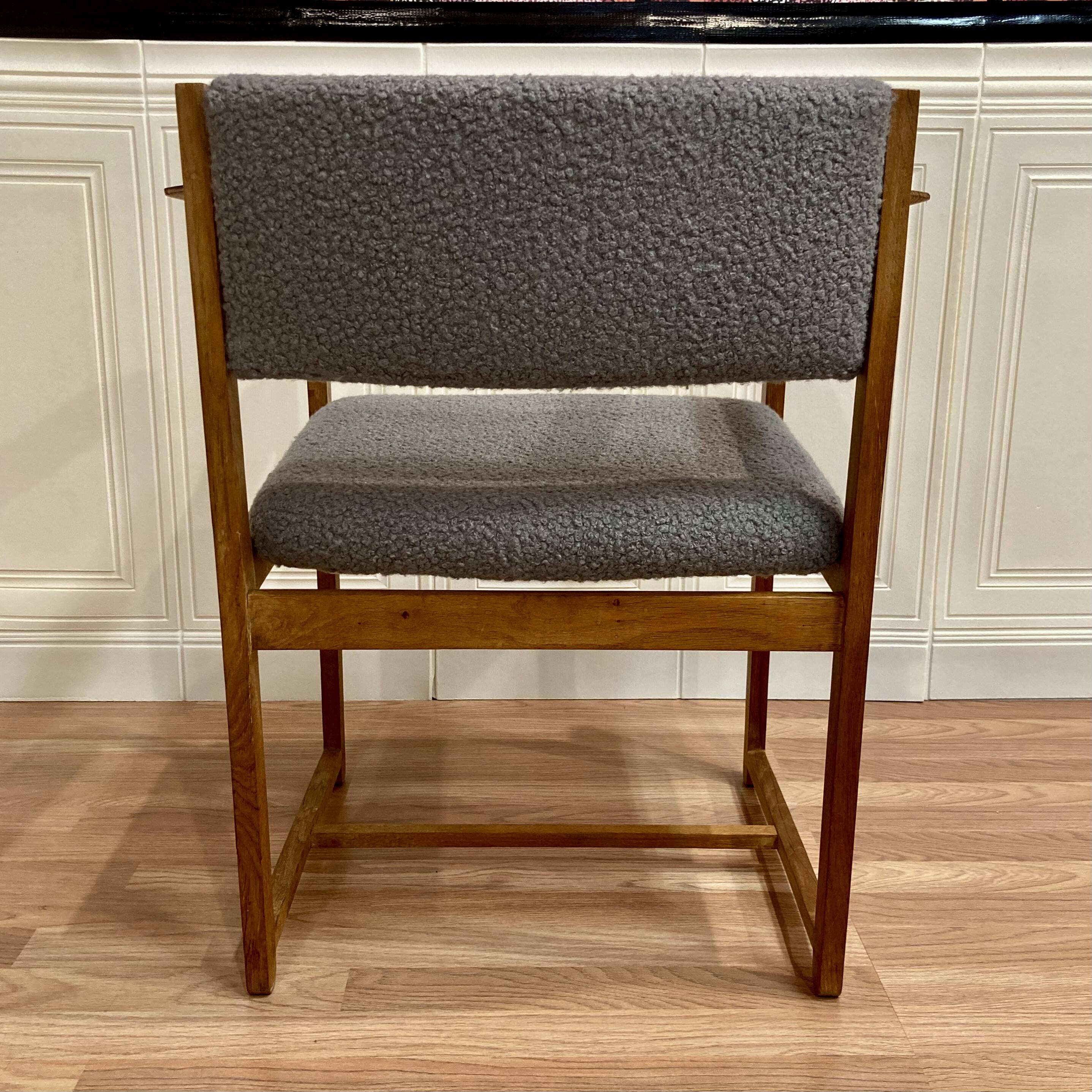 Armchair stamped "Scandinavian Design" 1950.