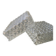 Ceiling light, square wall light in chiseled glass