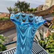 Handmade glass vase