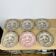 6 English ironstone plates