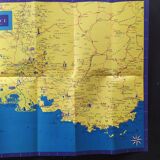 Map of Provence 1940's
