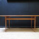 Table basse en bois vintage, mid century, tchèque, Nabytec