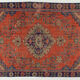 Anatolian handmade vintage rug 250 cm x 150 cm