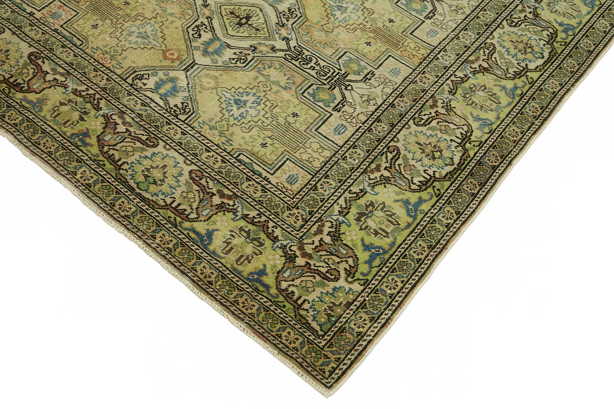 Turkish Wool Vintage Kayseri Rug 194 cm x 288 cm