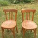 Paire de chaises bistrot Baumann