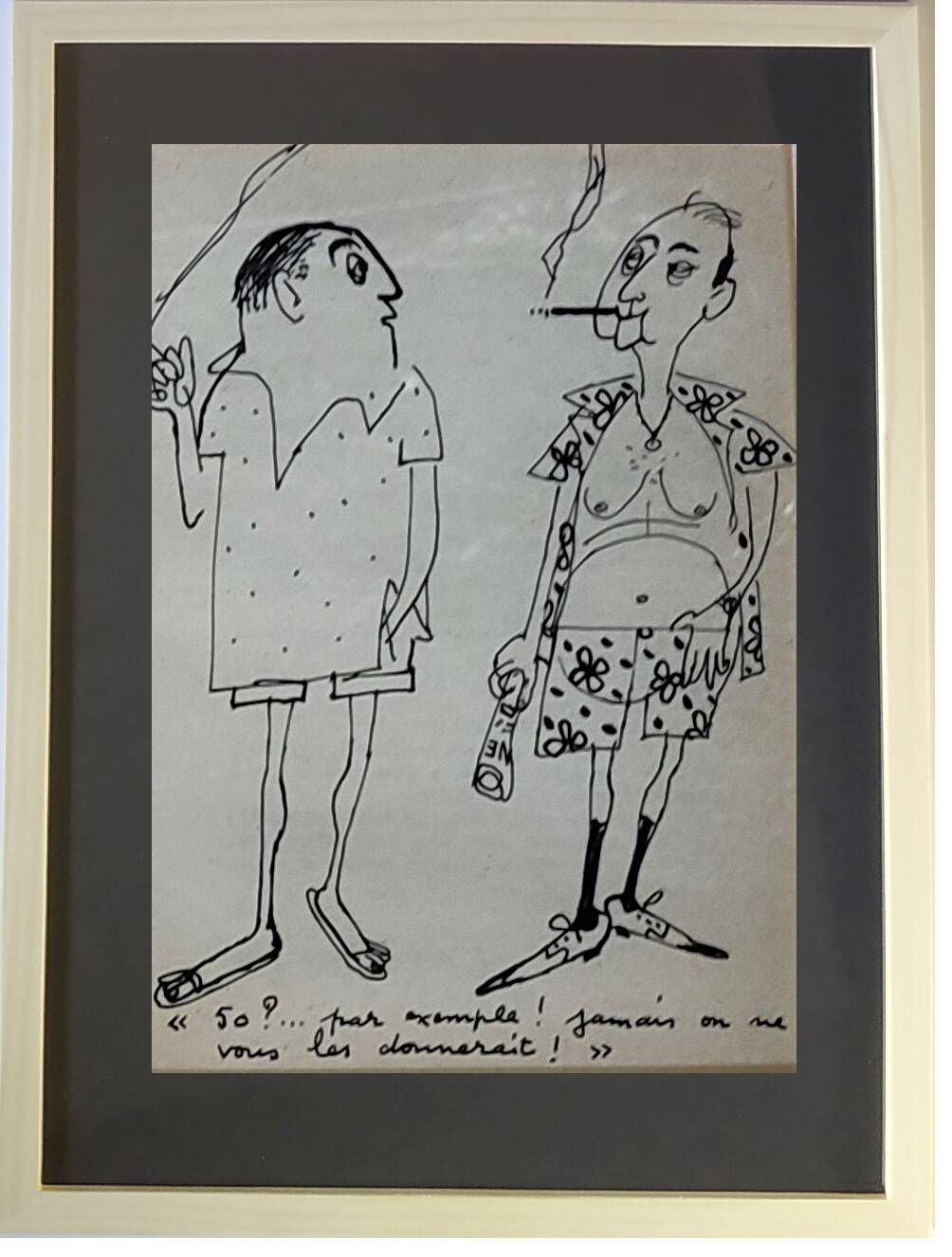 Daninos illustration from 1962 "50 years"