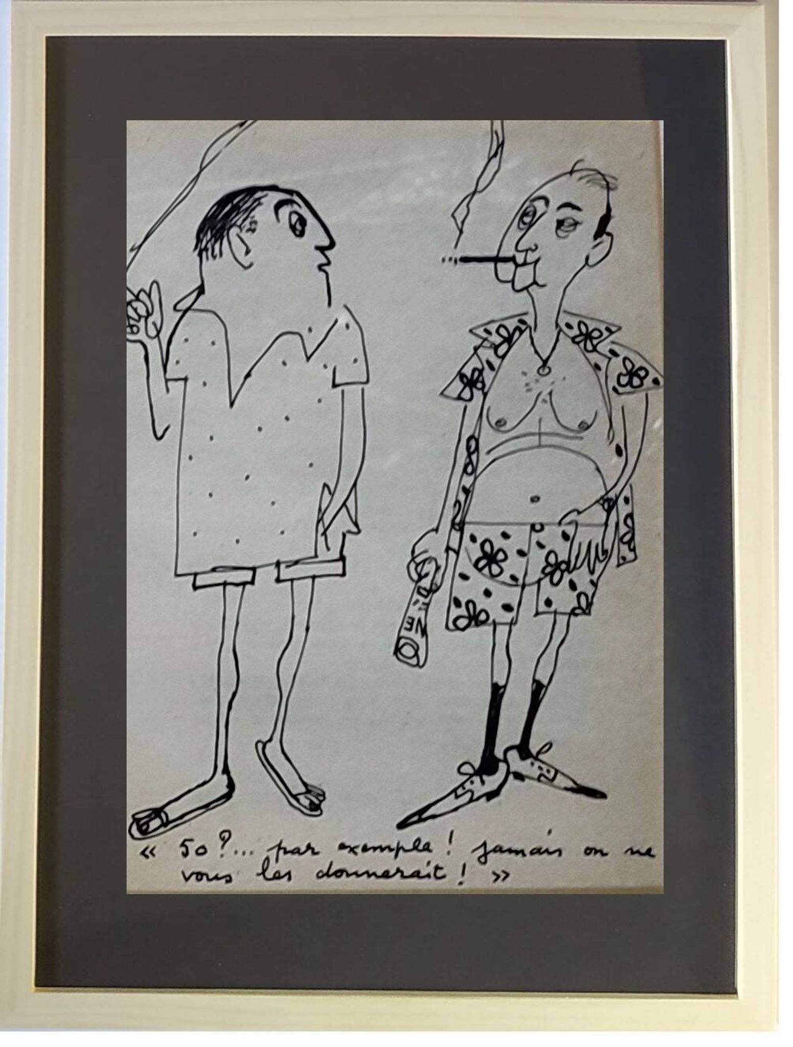 Illustration daninos de 1962 " 50 ans "