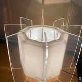 White lamp in plexiglas