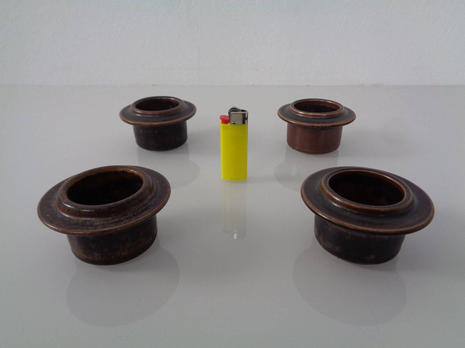 Russian Egg Cups by Ulla Procope for Arabia, 1960s, Set of 4