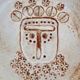 Vallauris empty-pocket bowl, ceramic signed Alain Rufas, circa 1960/70