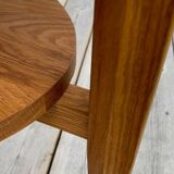 Solid beech coffee table - Sweden 70s/80s