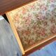 Commode vintage bois pieds compas