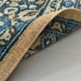 8x11 Rug For Living Room Navy Blue Antique Persian Rug, 260x343Cm