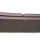 Roche Bobois brown leather sofa