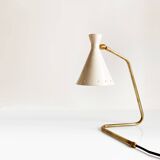 Italian "cocotte" lamp, 1950s design