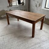Farmhouse table in elm and pine 2m
