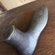 Foot shape vintage metal shoemaker