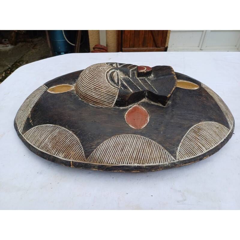 African wooden shield