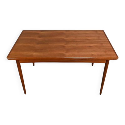 Table Extensible en Teck, Dyrlund, Danemark – 1960