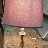 Silver metal lamp 1930