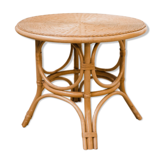 Rattan coffee table